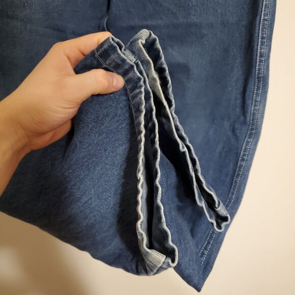 Y2k Exhaust baggy denim blue jeans size 34 - Picture 8 of 8